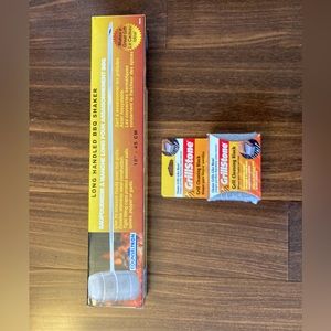 NWT BBQ Shaker + GrillStone Cleaning Block